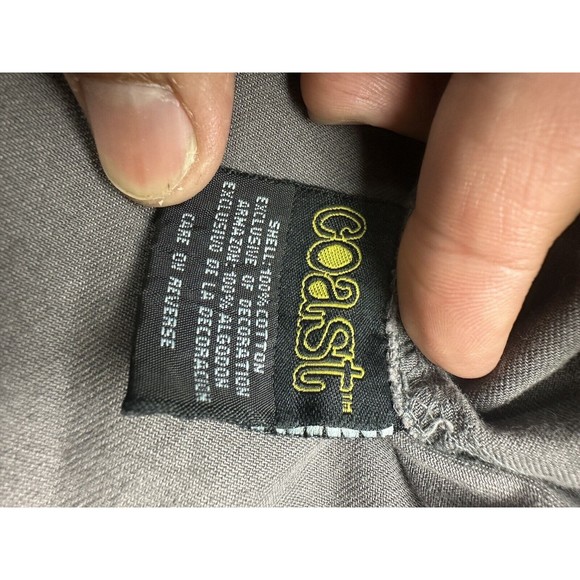 POW MIA Big Rig Truck Mens Shirt L Gray Raw Edges Sleeveless Front Buttons - Picture 16 of 16